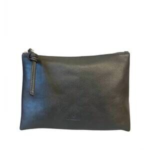 NEW IL BISONTE women's snodo case bag in graphite